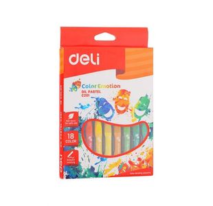 Color Emotion Oil Pastel 18 Cols