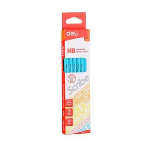 Deli Hb Graphite Pencil Pk12