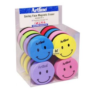 Artline Smiley Magnetic Erasers Pack Of