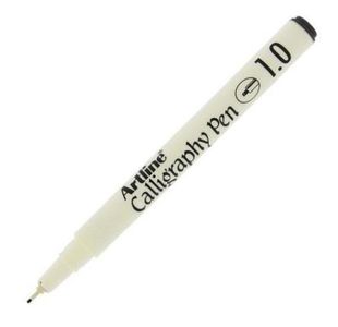 Artline 241 Caligraphypen 10Mm Blk Bx12