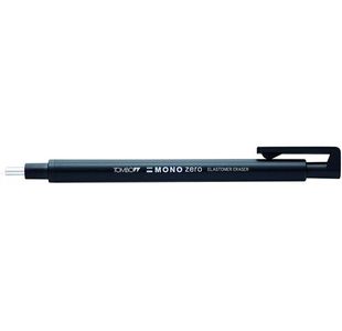 Mono Zero Eraser Pen Round Tip Black
