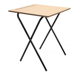 School Folding Exam Desk 60X60X72Cm