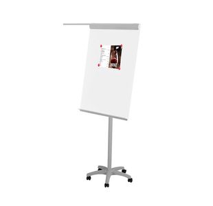 Mobile Flipchart With 1 Additional Arm
