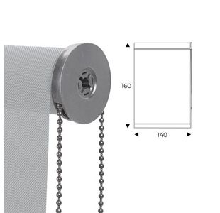 Roller Blind 140 X 160Cm Grey