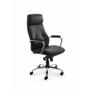 Directors Imitation Leather Chair Black