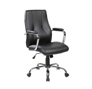 Directors Imitation Leather Chair Black