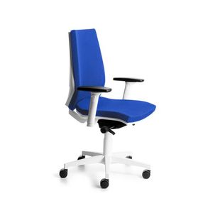Pro Chair - White Structure - Blue