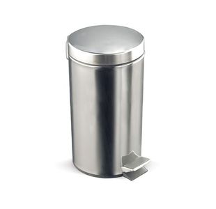 Round Bin Stainless Steel Finish 30L