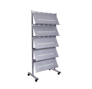 Mobile Divider With 5 Trays
