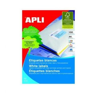 Apli 1244 Laser/Copier Labels 60Mm