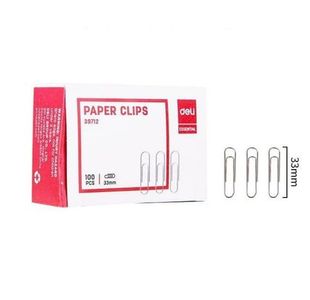 Paper Clips Lge Plain 32Mm 100S Bx10