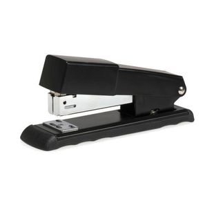Pavo Metal Stapler, Half Strip, Black