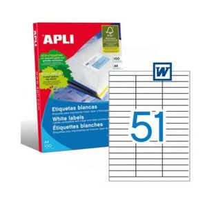 Apli 1294 Laser/Copier Labels 51Up