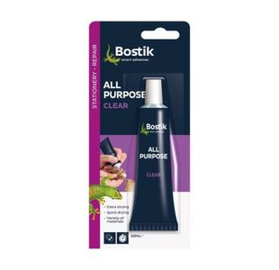 Bostik All Purpose Glue 50Ml Carded Pk6