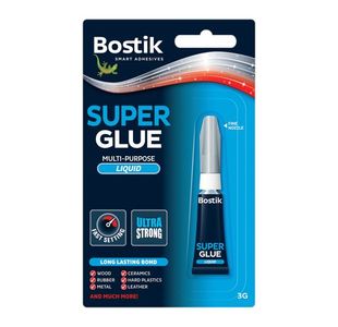Bostik No4 Super Glue Tube 3G Pk12