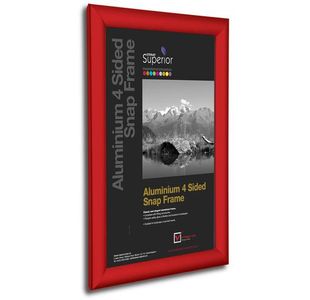 Snap Frame 25Mm Au A4 Red