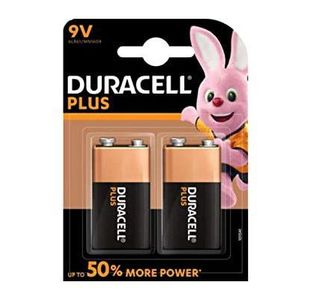 Duracell Plus Mn1604 9V B2 Bx10