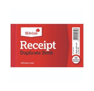 Silvine 228 Cash Rcp Book 2X45 Dup Pk36