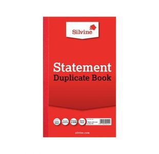 Silvine 609 Statement Book 8X5 Pk6