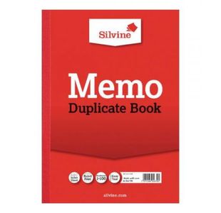 Silvine 614 Duplicate Book A4 Pk6