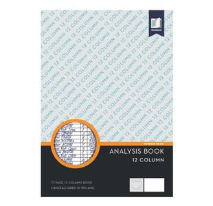 Standard Analysis Book 12 Col Pk3