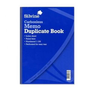 Silvine 714 Cbnl Dup Memo Bk A4 Pk6