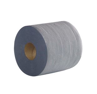 2Work Cfeed Roll 500Sh Blue Pk6