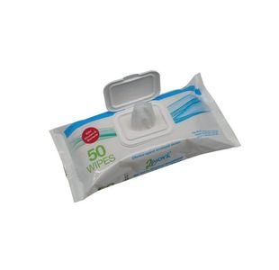 2Work Antl Alcohol Hand Wipes Pk50
