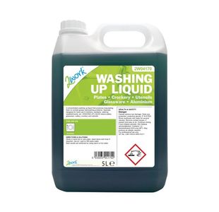 2Work Washing Up Liquid Fresh 5L