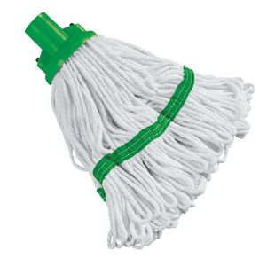 2Work Socket Mop Head 180G Green