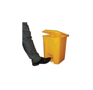 Pedal Bin 30 Litre Yellow