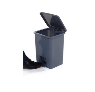 Pedal Bins 15 Litre Grey Pk3