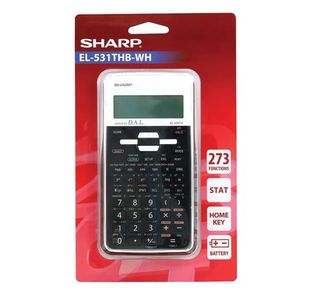 Sharp Scientific Calculator 2 Line Displ