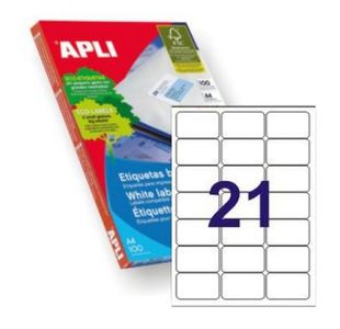 Apli 2414 Lsr/Ijet Labs 63.5X38.1Mm 21Up