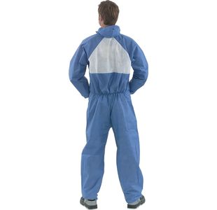 3M 4530 Fsr Coverall Blu/Wht L