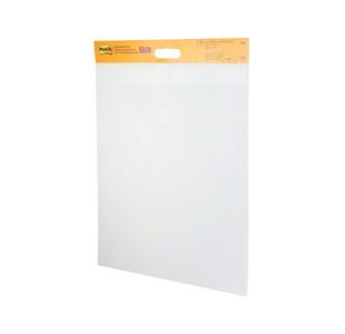 Post-It Tbltop Chart Ref Pad Wht Pk2