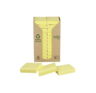 Post-It Rcycld 38X51 100Sh Yllw Pk24