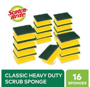 Scotch-Brite Clasc Scrub Sponge Pk16