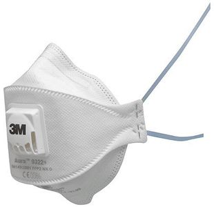 3M Part Respirator Valved X10 Pk12
