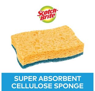 Scotch-Brite Nonscratch Sponge Pk10
