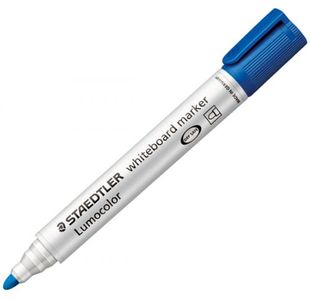 Lumocolor Board Marker Bul Tip Blue Pk10