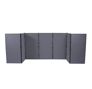 Jumbo Slimflex Exhib Disp 7 Panel Grey