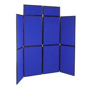 Folding Display Kit 8 Panel Blue