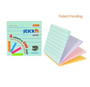 Magic Pad 76X76Mm Ast Pastel Pk12