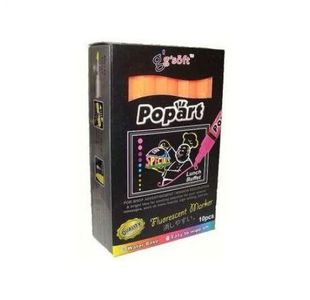 Popart 5Mm Liquid Chalk Mkr Orange Bx10