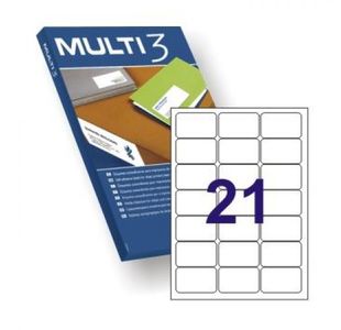 Multi3 Lsr/Ijet Labs 63.5X38.1Mm 21Up