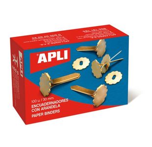 Apli Paper Binders 30Mm Bx100