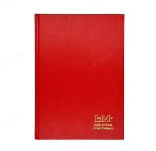 Lenmac A4 Analysis Book 192P 3 Col