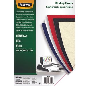 Chromolux Gloss Covers - Blue A4