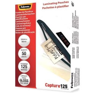 Glossy 125 Micron Card Laminating Pouch